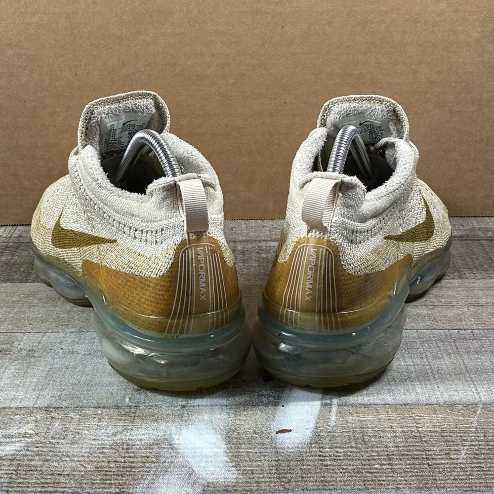 Nike Air Vapor Max Flyknit Sandrift Bronzine Men’s Shoes Sneakers Size 11 - Picture 5 of 11